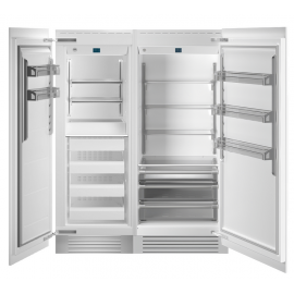 BERTAZZONI LFL7590UBPTT Εντοιχιζόμενος Ψυγειοκαταψύκτης SideBySide 167cm Λευκό